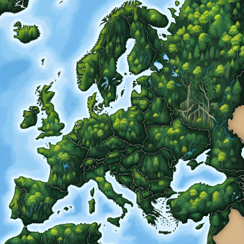 Carte Europe forêt arbres Carte Europe forêt arbres