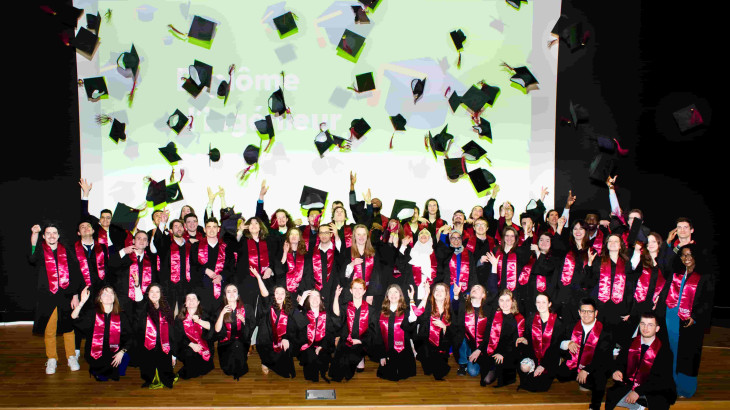 Cérémonie de remise des diplômes